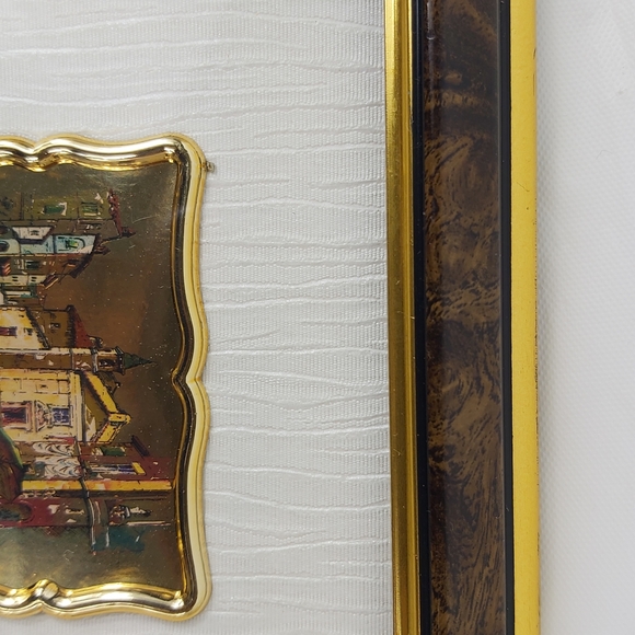 - Serie Oro framed gold leaf painting - Picture 6 of 7